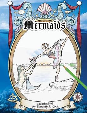 portada Mermaids: a coloring book (en Inglés)