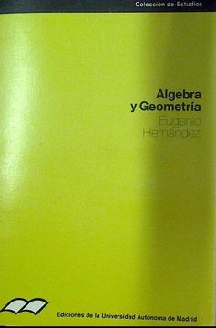 portada Algebra y Geometría