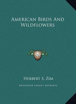 portada american birds and wildflowers (en Inglés)