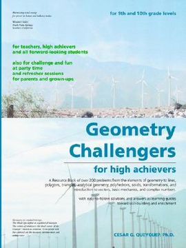 portada geometry challengers for high achievers (en Inglés)
