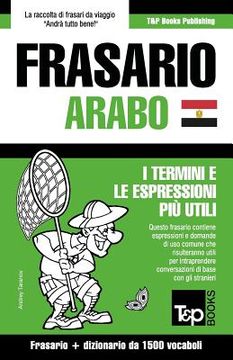 portada Frasario Italiano-Arabo Egiziano e dizionario ridotto da 1500 vocaboli (en Italiano)