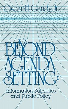 portada beyond agenda setting: information subsidies and public policy