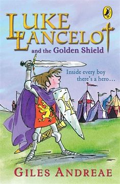 portada Luke Lancelot and the Golden Shield 