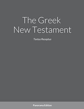 portada The Greek new Testament, Panorama Edition: Textus Receptus (en Griego Antiguo)