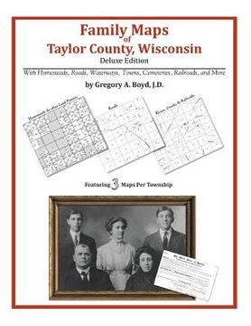 portada Family Maps of Taylor County, Wisconsin (en Inglés)