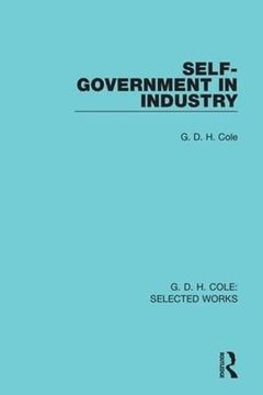 portada Self-Government in Industry (en Inglés)