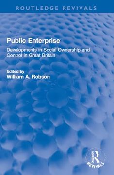 portada Public Enterprise (en Inglés)