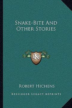 portada snake-bite and other stories (in English)