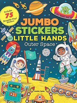 portada Jumbo Stickers for Little Hands: Outer Space (en Inglés)