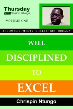 portada well disciplined to excel (in English)
