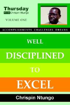 portada well disciplined to excel (en Inglés)