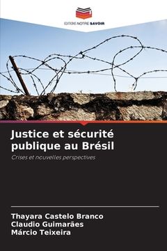 portada Justice et sécurité publique au Brésil (in French)