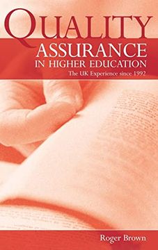 portada Quality Assurance in Higher Education: The uk Experience Since 1992 (in English)