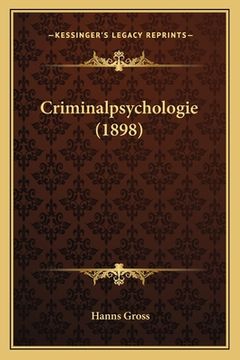portada Criminalpsychologie (1898) (en Alemán)