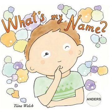 portada What's my name? ANDERS (en Inglés)