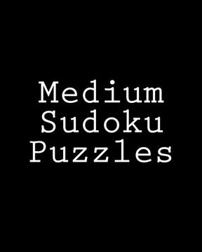 portada Medium Sudoku Puzzles: Challenging, Large Print Puzzles