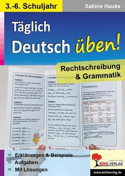 portada Deutsch-Flyer Rechtschreibung & Grammatik (en Alemán)