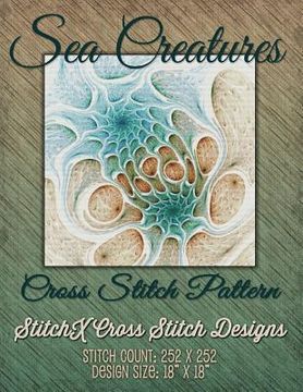 portada Sea Creatures Fractal Cross Stitch Pattern (en Inglés)