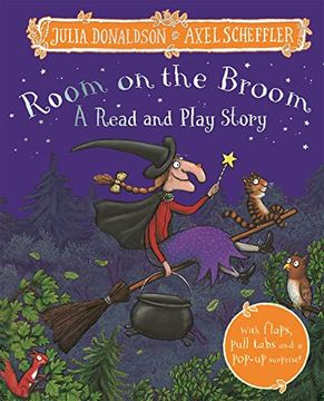portada Room on the Broom: A Read and Play (en Inglés)