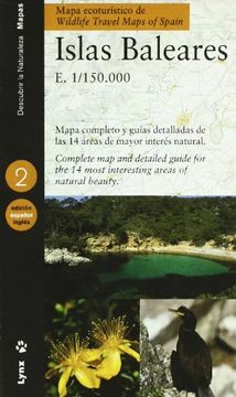 portada Mapa ecoturístico de las Islas Baleares (Castellano (en Inglés)