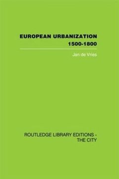 portada European Urbanization, 1500-1800 (The City) 