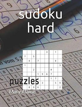 portada Sudoku Hard: Puzzles (en Inglés)