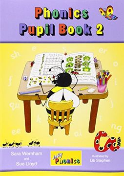 portada Jolly Phonics Pupil Book 2: In Precursive Letters (British English Edition) (Jolly Learning) (in English)