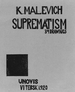 portada Kazimir Malevich: Suprematism: 34 Drawings (1920) (in English)