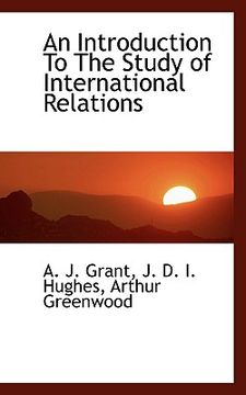 portada an introduction to the study of international relations