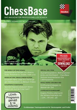 portada Chessbase Magazin 216 (November/Dezember) (en Alemán)