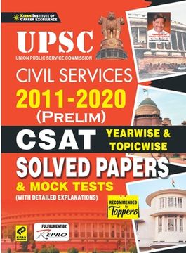 portada UPSC CSAT Paper-2 Yearwise & Topicwise (2011-2020)-E-2021 New (en Inglés)