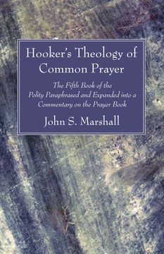 portada Hooker's Theology of Common Prayer (in English)