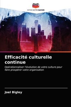 portada Efficacité culturelle continue (en Francés)