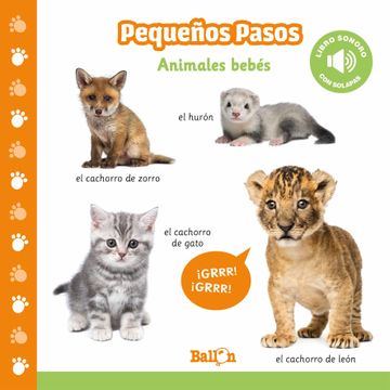 portada Pequeños Pasos: Animales Bebes (in Spanish)