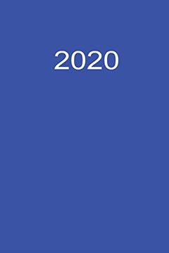 portada 2020: Taschenkalender 2020 a5 Blau (in German)