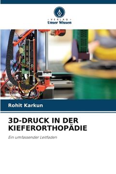portada 3d-Druck in Der Kieferorthopädie (en Alemán)