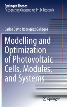 portada Modelling and Optimization of Photovoltaic Cells, Modules, and Systems (en Inglés)