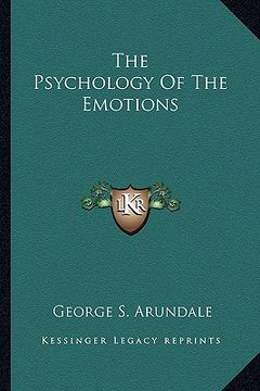 portada the psychology of the emotions (en Inglés)