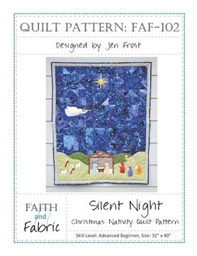 portada Silent Night: Christmas Nativity Quilt Pattern