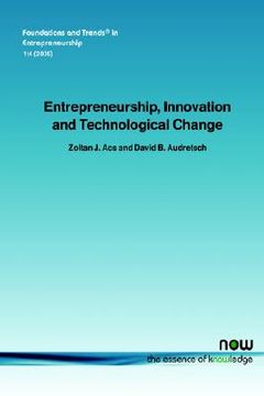 portada entrepreneurship, innovation and technological change (en Inglés)