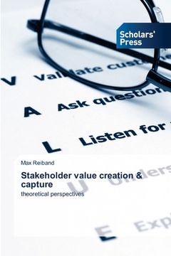 portada Stakeholder value creation & capture (en Inglés)