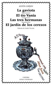 portada La Gaviota; El tío Vania; Las Tres Hermanas; El Jardín de los Cerezos