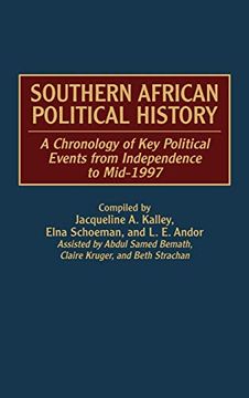 portada Southern African Political History: A Chronology of key Political Events From Independence to Mid-1997 (in English)