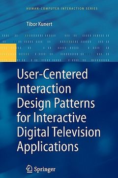 portada user-centered interaction design patterns for interactive digital television applications (en Inglés)