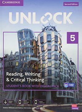 portada Unlock Level 5 Reading, Writing and Critical Thinking Student's Book with Digital Pack [With eBook]