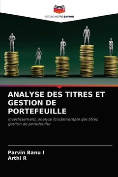 portada Analyse Des Titres Et Gestion de Portefeuille (in French)