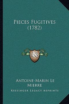 portada Pieces Fugitives (1782) (en Francés)
