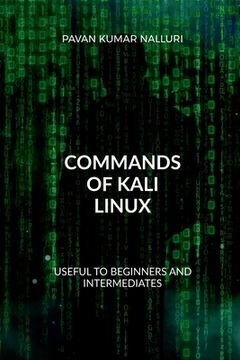 portada Commands of Kali Linux (en Inglés)