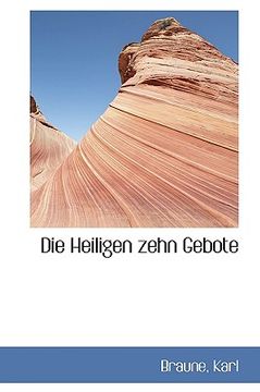 portada die heiligen zehn gebote (en Inglés)