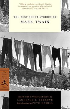 portada Mod lib the Best Short Stories of Mark Twain (Modern Library) (en Inglés)